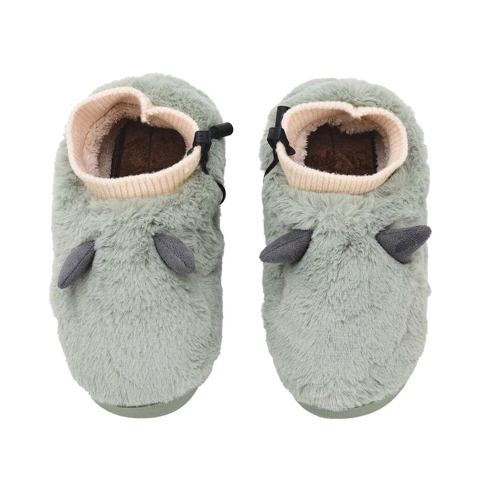Heated Feet Warmer USB Foot Warmers Winter Shoes Plush Cute Removable And Washable Slippers