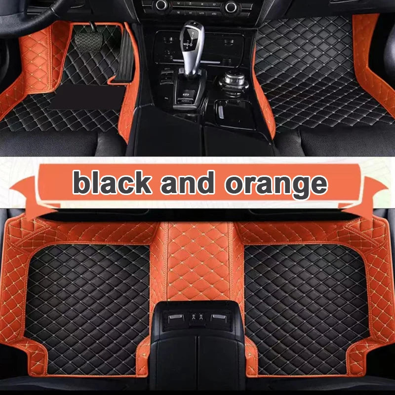 Car Floor Mat For Kia Ceed Jd 2014 2015 2016 2017 2018 2019 2020 Man Non-Slip Luxury Woman Foot Pad Auto Interior Rugs Accessory