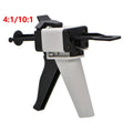 NIGF Dental Impression Mixing Dispensing Gun Universal Dispenser Gun 1:1/1:2 Silicon Rubber Dispenser Gun 10:1 Dentist Tools